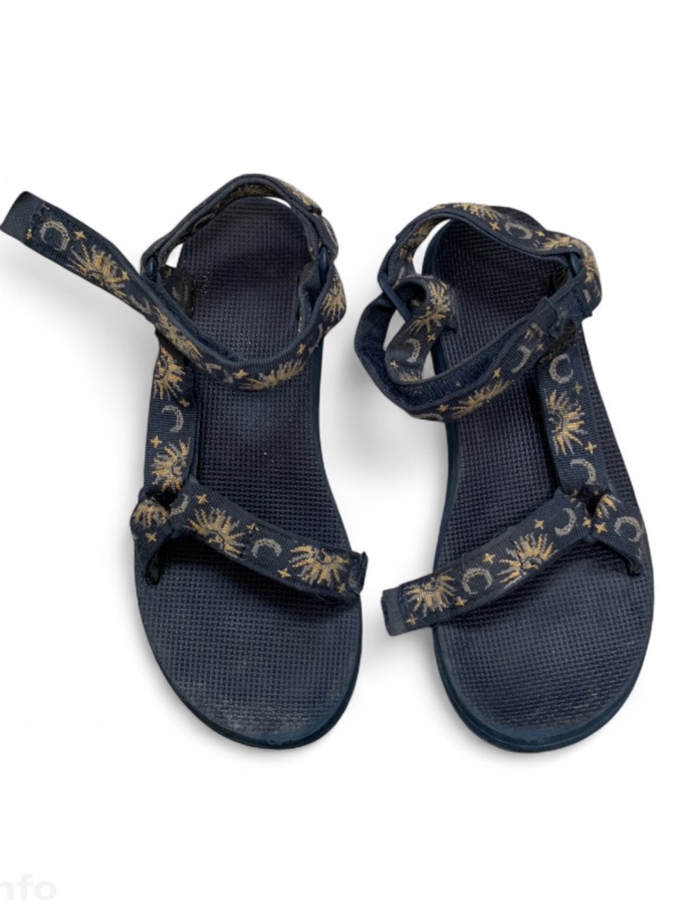 Teva Blue Sun & Moon Adjustable Strap Sandals
